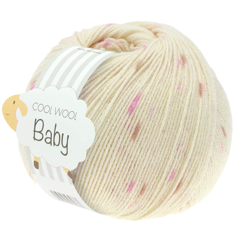 Пряжа Lana Grossa COOL WOOL BABY PRINT PUNTO