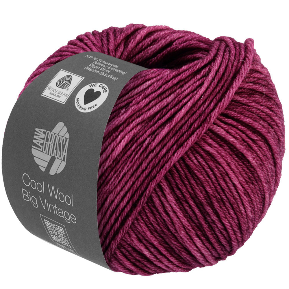 საქსოვი ძაფი Lana Grossa COOL WOOL BIG VINTAGE
