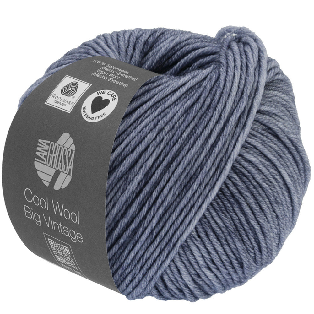 საქსოვი ძაფი Lana Grossa COOL WOOL BIG VINTAGE