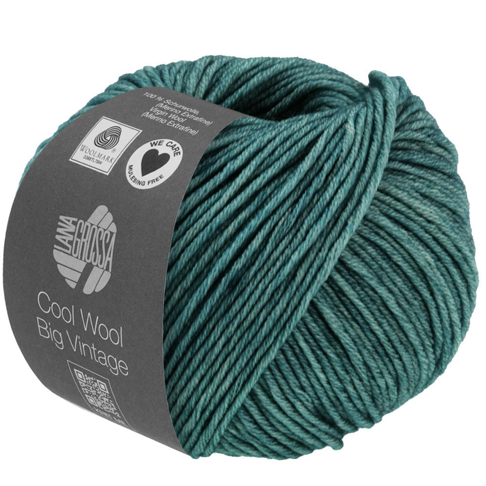 საქსოვი ძაფი Lana Grossa COOL WOOL BIG VINTAGE