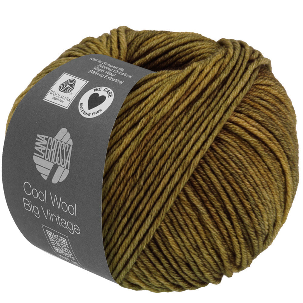 საქსოვი ძაფი Lana Grossa COOL WOOL BIG VINTAGE