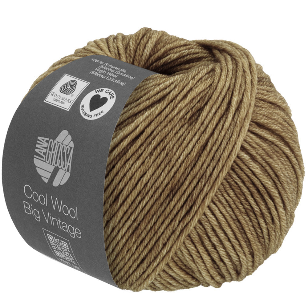 საქსოვი ძაფი Lana Grossa COOL WOOL BIG VINTAGE