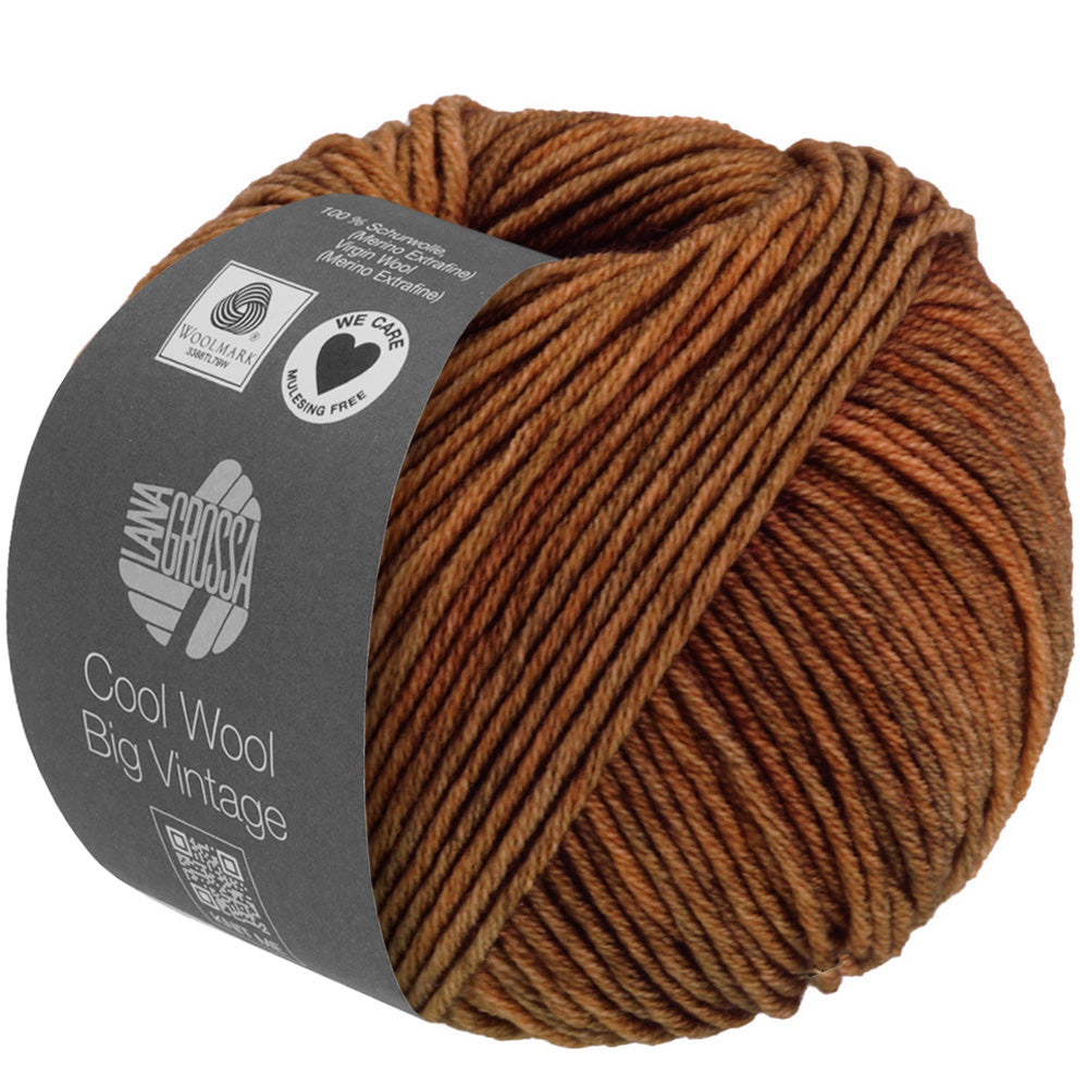 საქსოვი ძაფი Lana Grossa COOL WOOL BIG VINTAGE