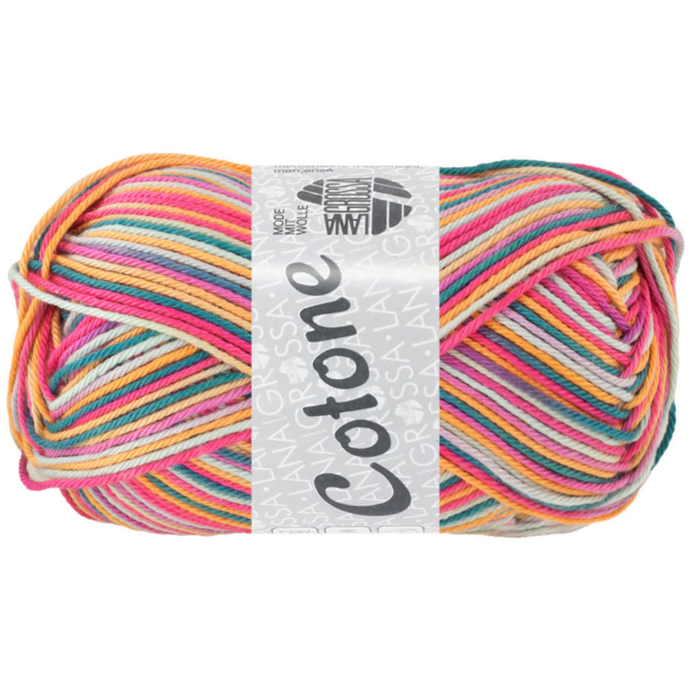 საქსოვი ძაფი Lana Grossa COTONE PRINT