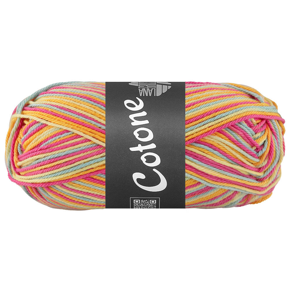 საქსოვი ძაფი Lana Grossa COTONE PRINT