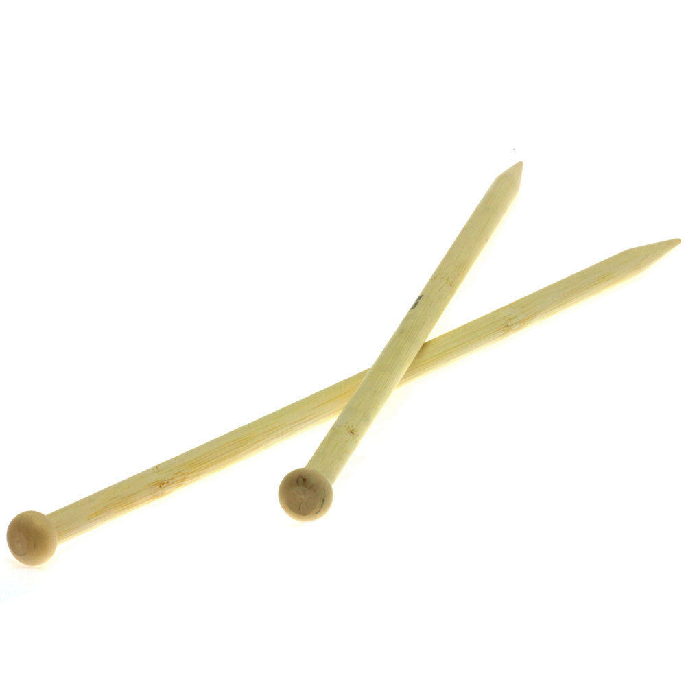 სწორი, გრძელი საქსოვი ჩხირები (BAMBUS)