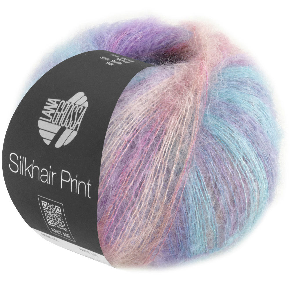 Пряжа Lana Grossa SILKHAIR PRINT