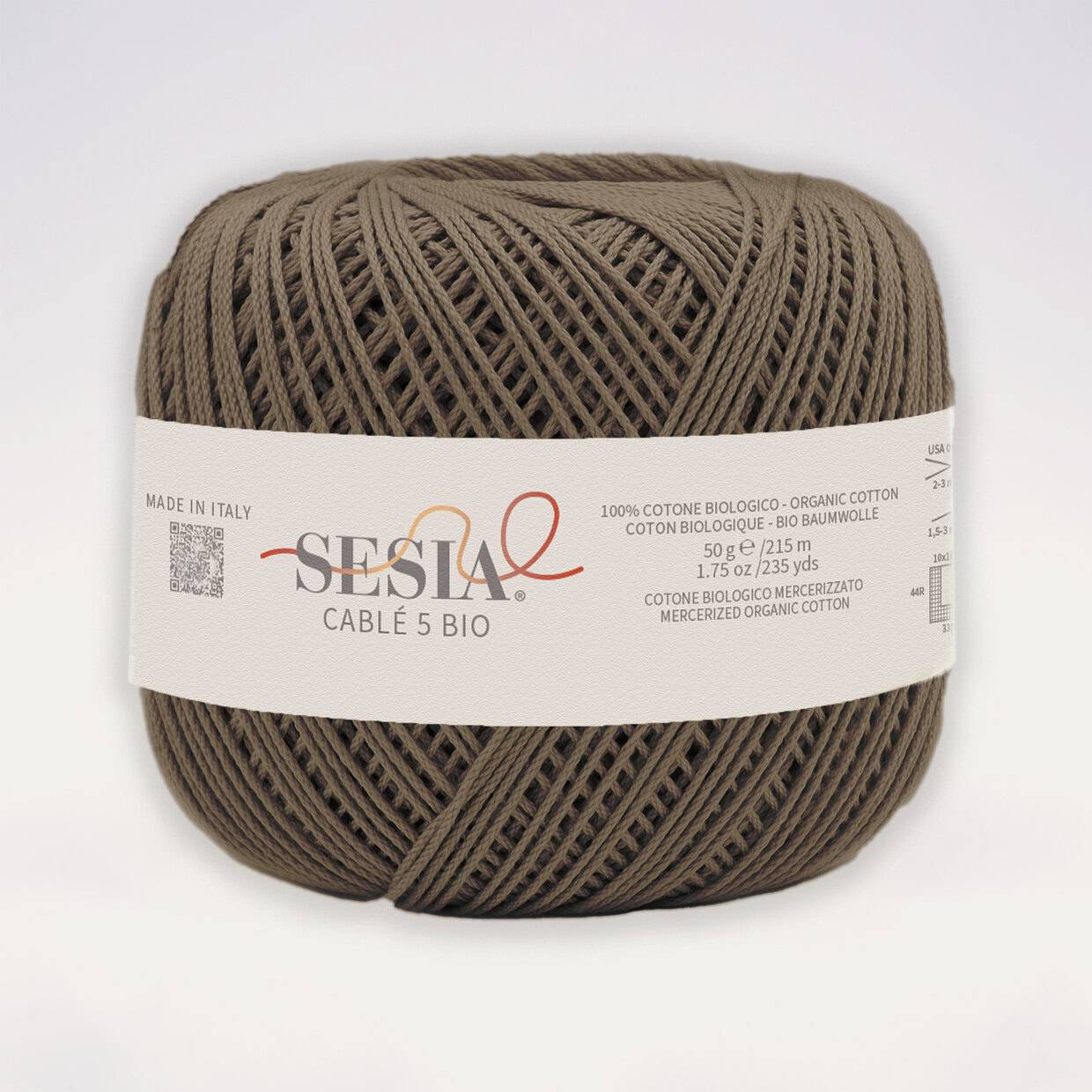 Sesia Cable 5 Bio 100% ბამბა 50 გრ/ 215 მ