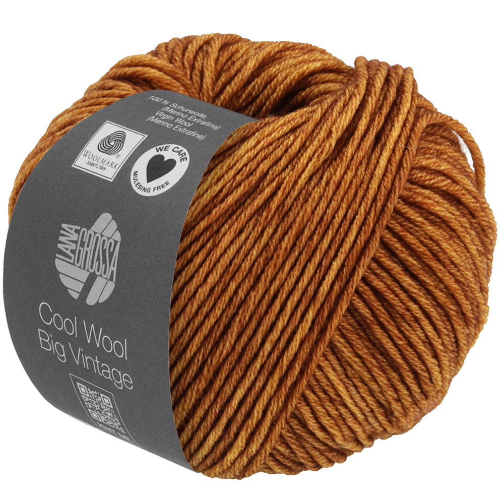 საქსოვი ძაფი Lana Grossa COOL WOOL BIG VINTAGE