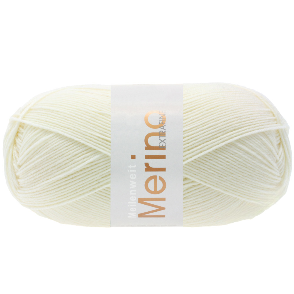 Пряжа Lana Grossa MEILENWEIT 100 MERINO EXTRAFINE UNI