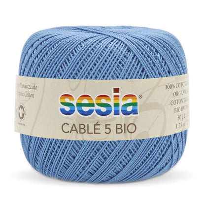 Sesia    Cable 5 Bio 100% ბამბა  50 გრ/ 215 მ