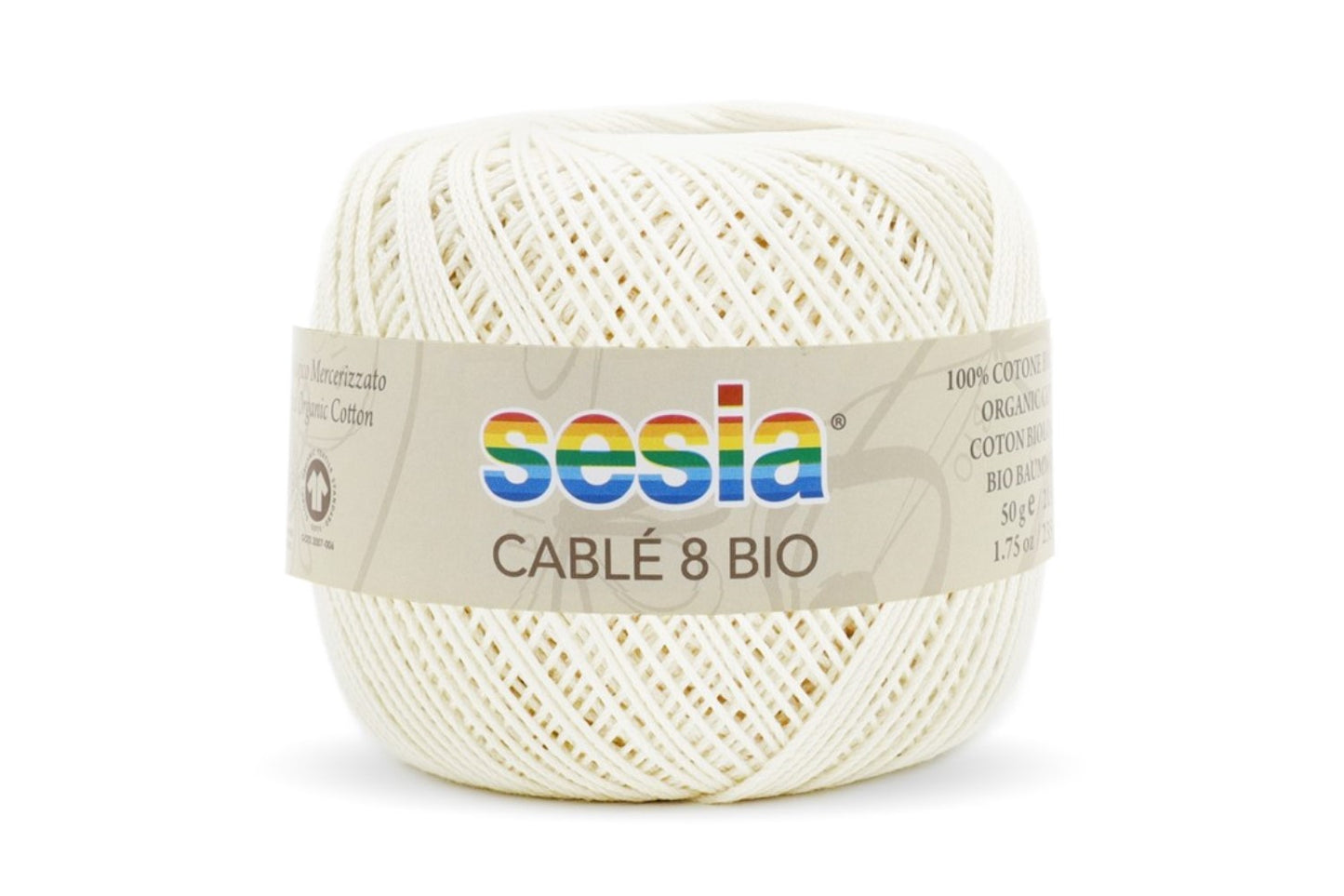 Sesia    Cable 8 Bio        100%  ბამბა     50 გრ/ 335 მ