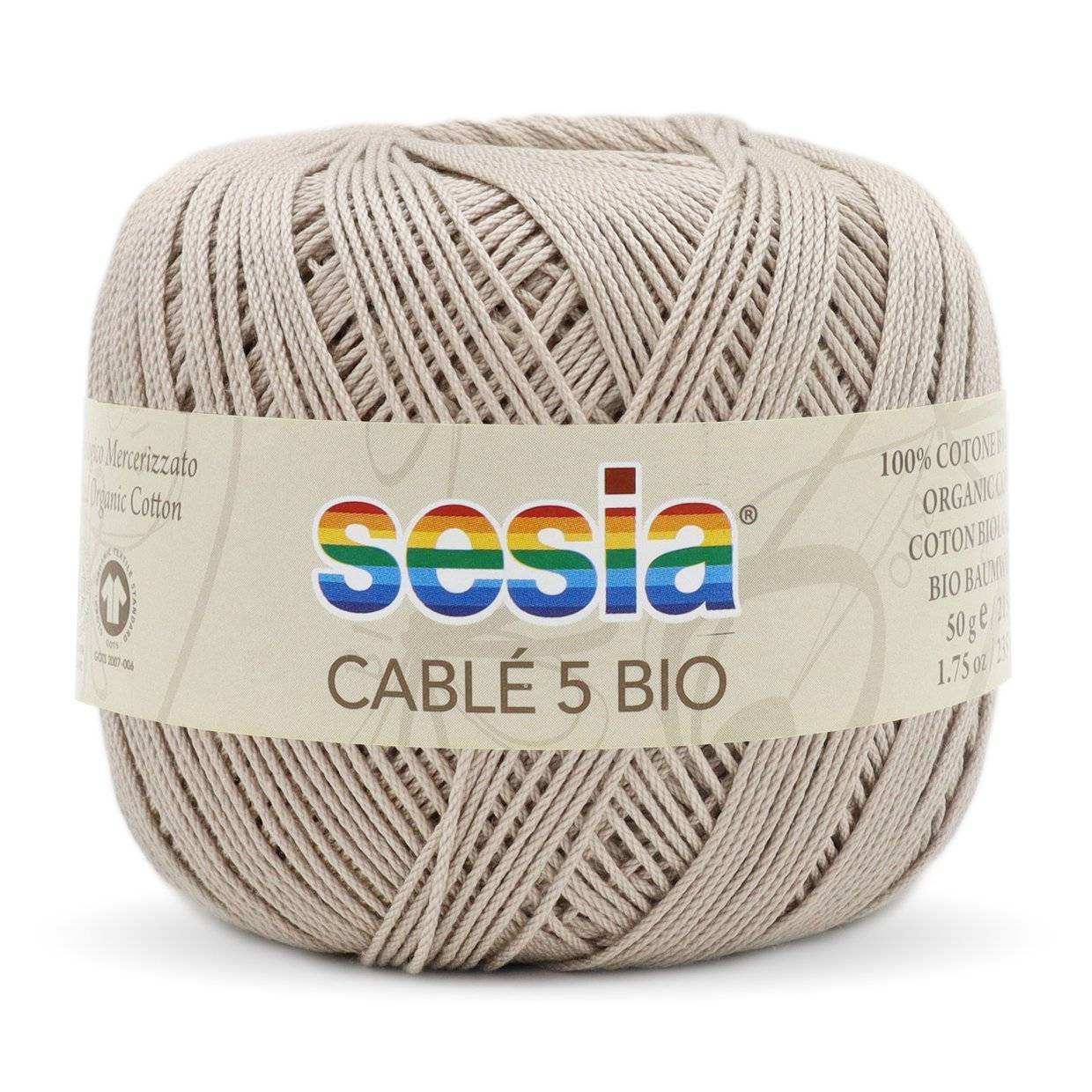 Sesia    Cable 5 Bio 100% ბამბა  50 გრ/ 215 მ