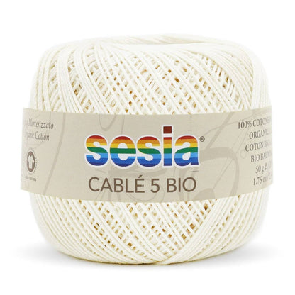 Sesia    Cable 5 Bio 100% ბამბა  50 გრ/ 215 მ