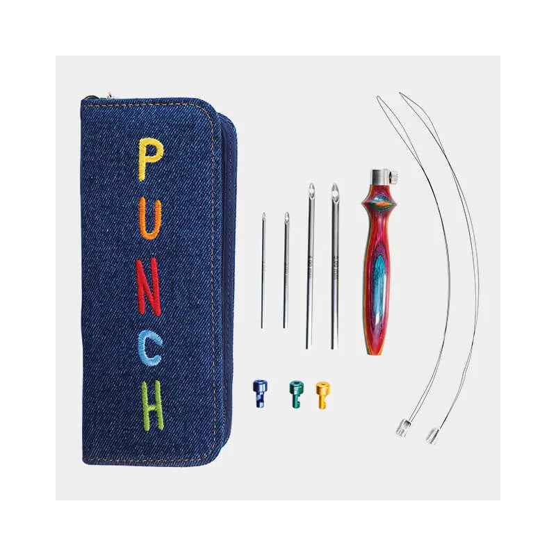 KnitPro the vibrant punch needle set