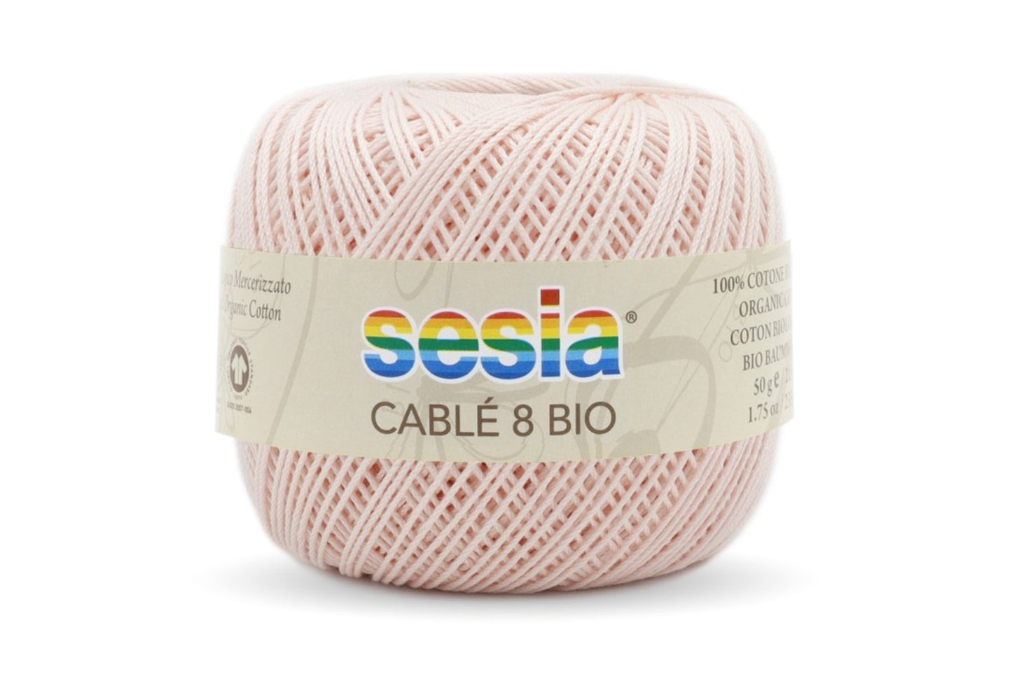 Sesia    Cable 8 Bio        100%  ბამბა     50 გრ/ 335 მ