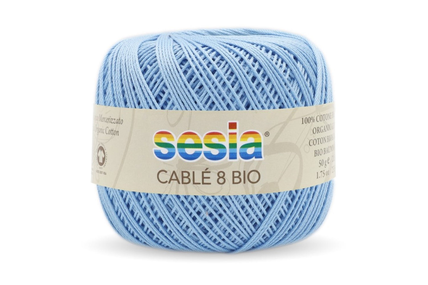 Sesia    Cable 8 Bio        100%  ბამბა     50 გრ/ 335 მ
