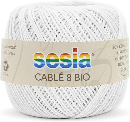 Sesia    Cable 8 Bio        100%  ბამბა     50 გრ/ 335 მ