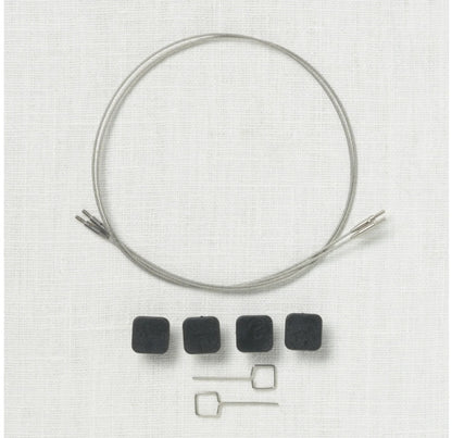 KnitPro petite stainless steel cables