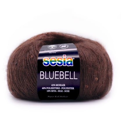 Sesia  BLUEBELL 42% მოჰერი - 40% პოლიესტერი - 10% აბრეშუმი 25 გრ/125მ