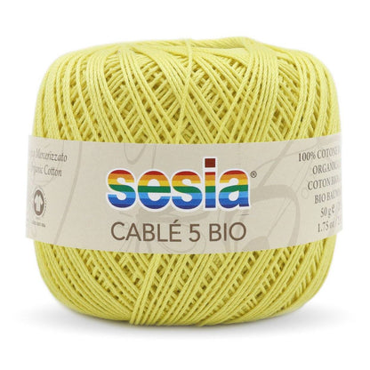 Sesia    Cable 5 Bio 100% ბამბა  50 გრ/ 215 მ