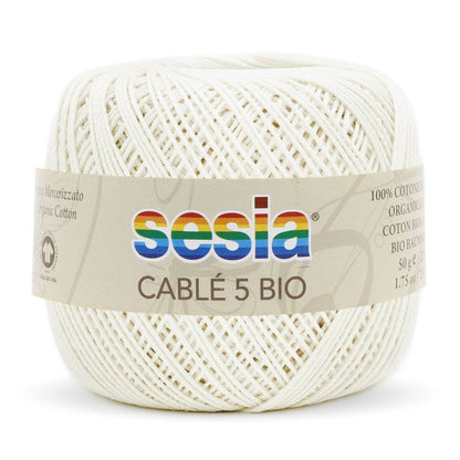 Sesia    Cable 5 Bio 100% ბამბა  50 გრ/ 215 მ