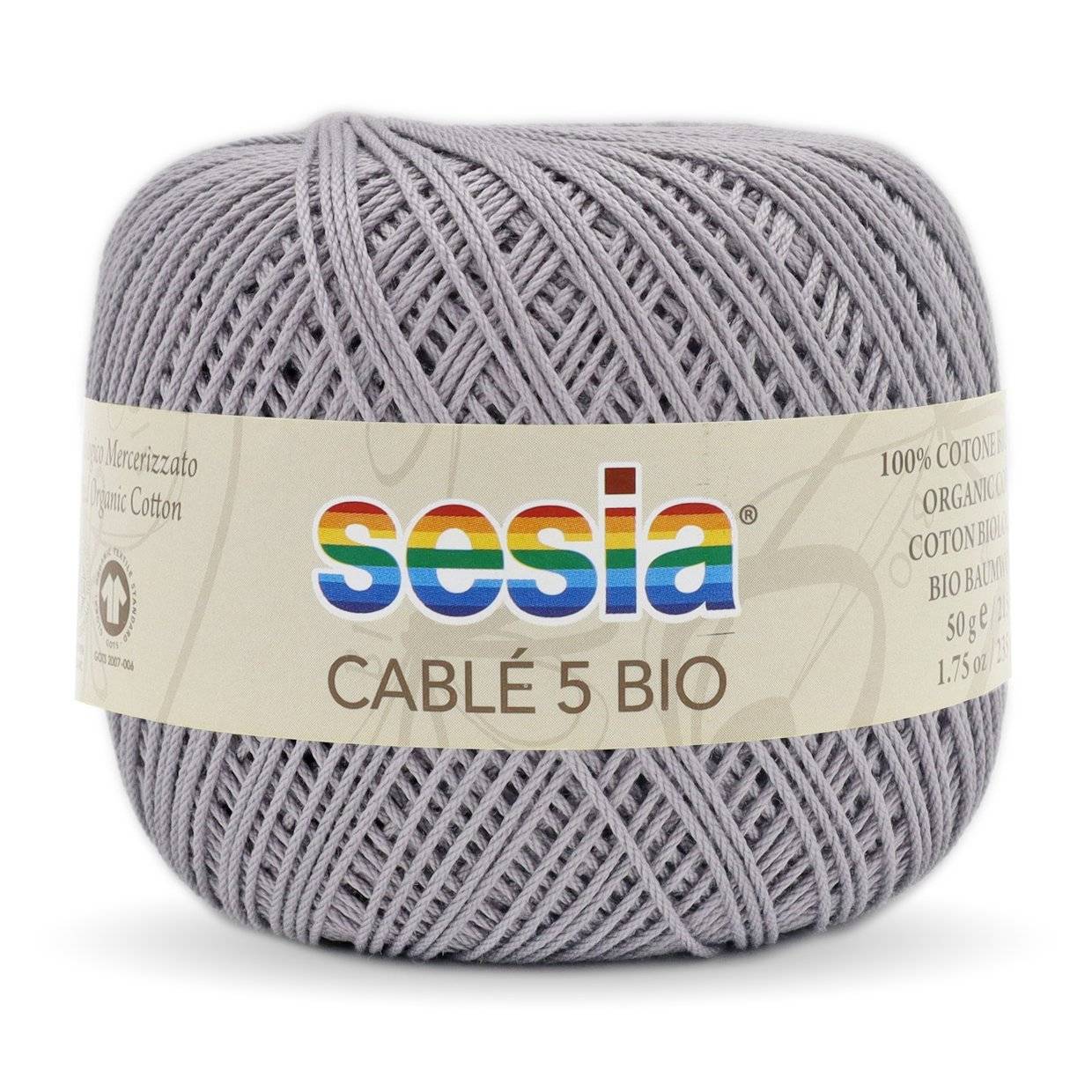 Sesia    Cable 5 Bio 100% ბამბა  50 გრ/ 215 მ