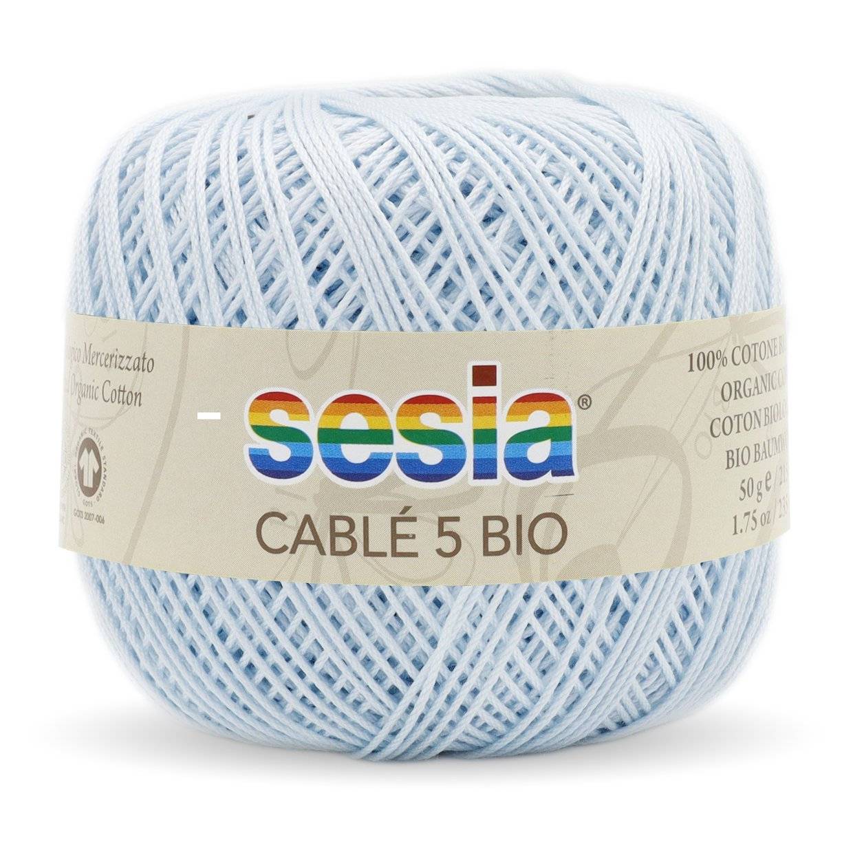 Sesia    Cable 5 Bio 100% ბამბა  50 გრ/ 215 მ