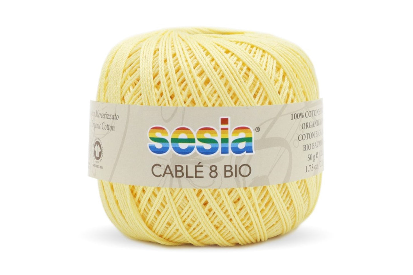 Sesia    Cable 8 Bio        100%  ბამბა     50 გრ/ 335 მ