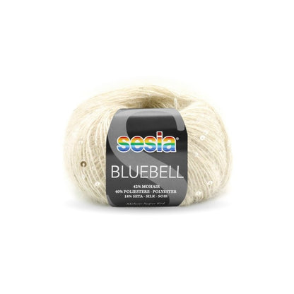 Sesia  BLUEBELL 42% მოჰერი - 40% პოლიესტერი - 10% აბრეშუმი 25 გრ/125მ