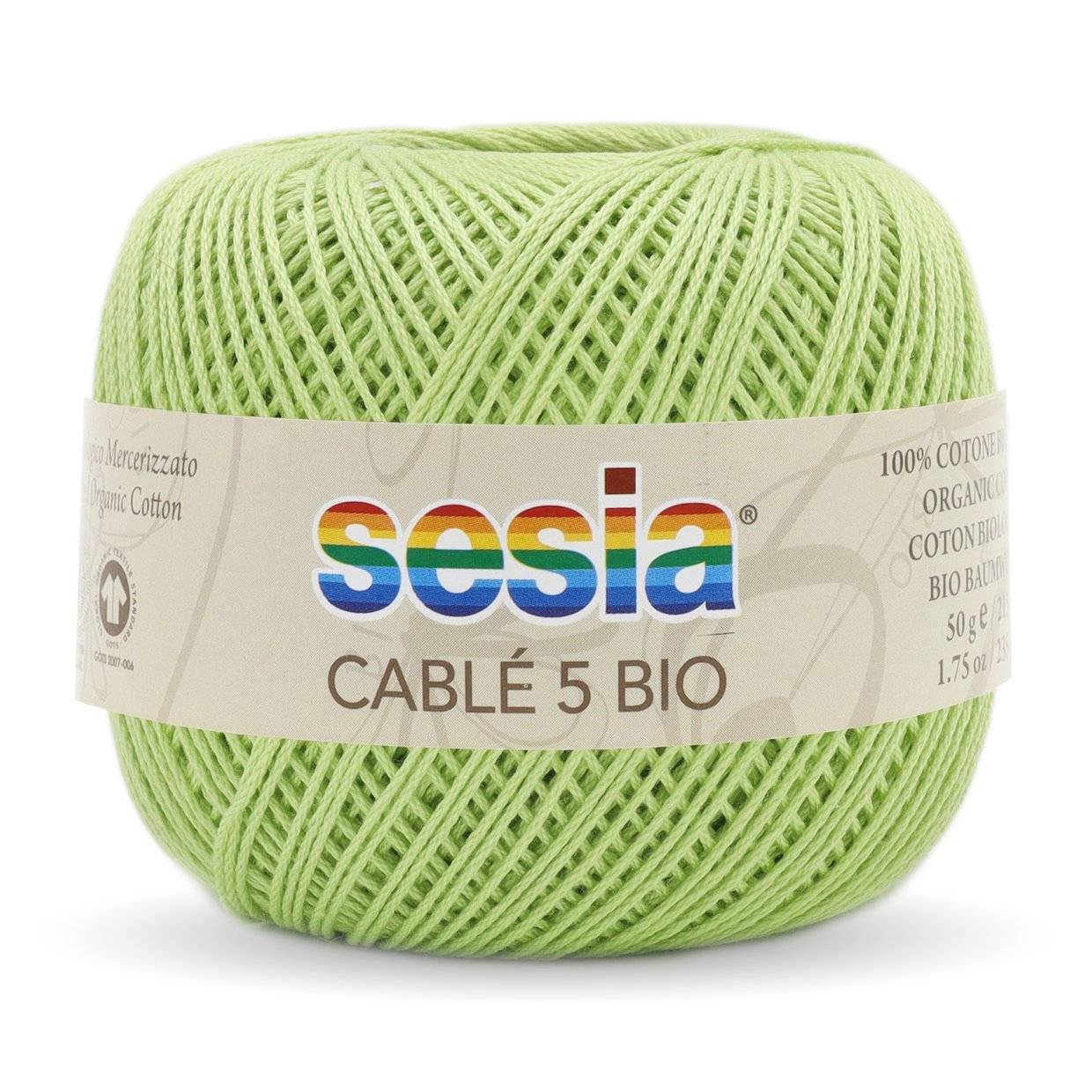 Sesia    Cable 5 Bio 100% ბამბა  50 გრ/ 215 მ