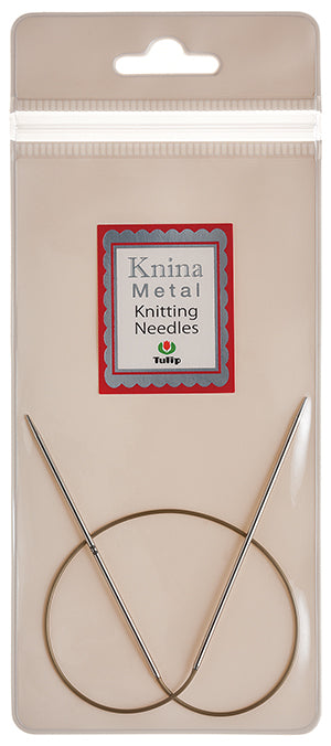 წრიული საქსოვი ჩხირები, ძუით (  knitting needles) Knina Metal