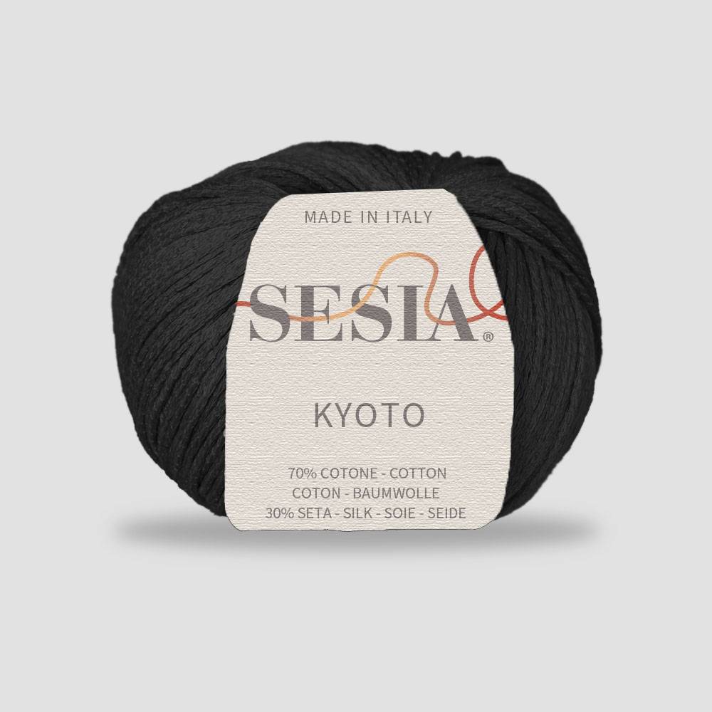 Sesia  Kyoto 70% ბამბა - 30% აბრეშუმი    50გრ/120 მ