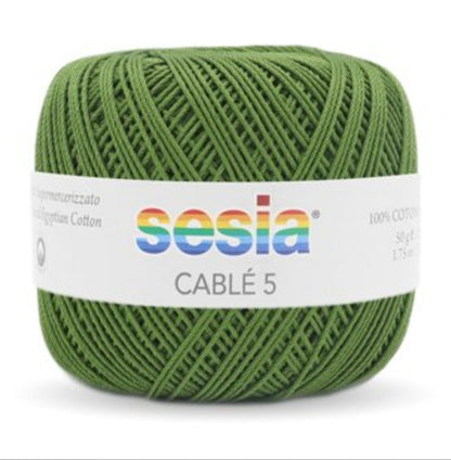 Sesia    Cable 5 Bio 100% ბამბა  50 გრ/ 215 მ